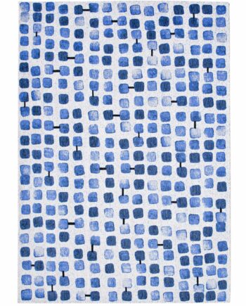 Louis De Poortere teppich Craft Cobblestone 9348 Amparo Blues