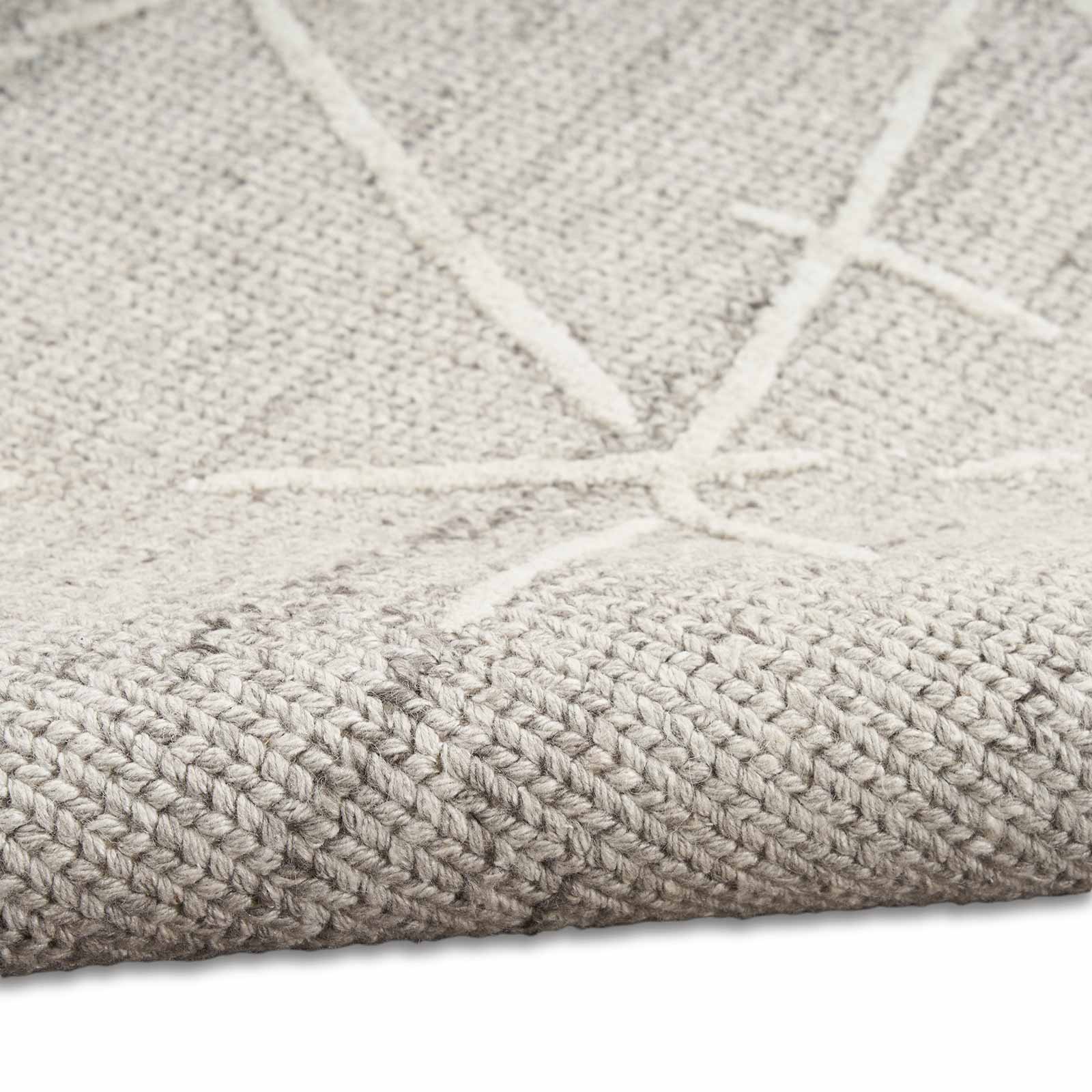 Calvin Klein Teppich Wander CK044 WND01 GREY 5x7 099446957092 texture 1