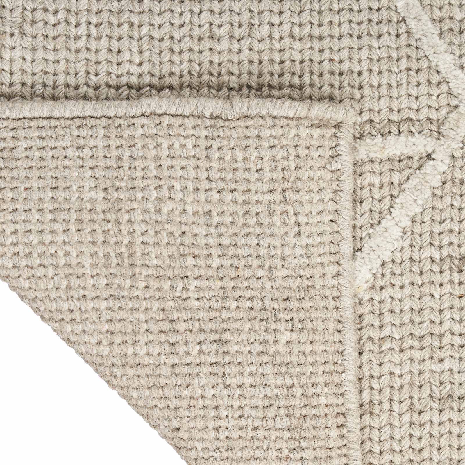 Calvin Klein Teppich Wander CK044 WND01 TAUPE 5x7 099446956996 corner back