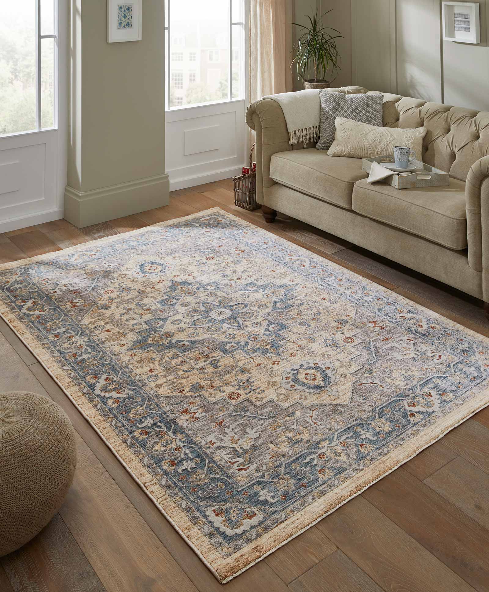 Concept Looms Teppich Legacy LEG07 BLUCRM 230x160 2