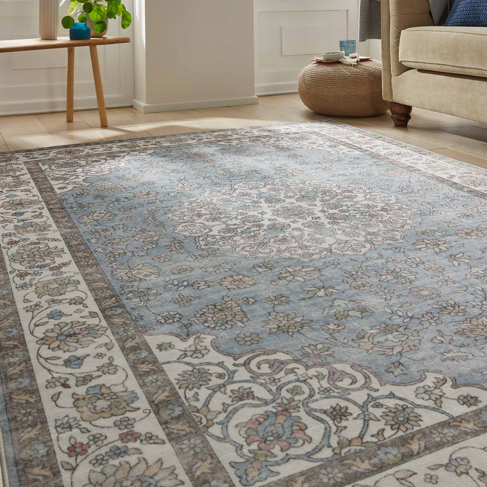 Concept Looms Teppich Liberty LIB206 LIGHT BLUE 5