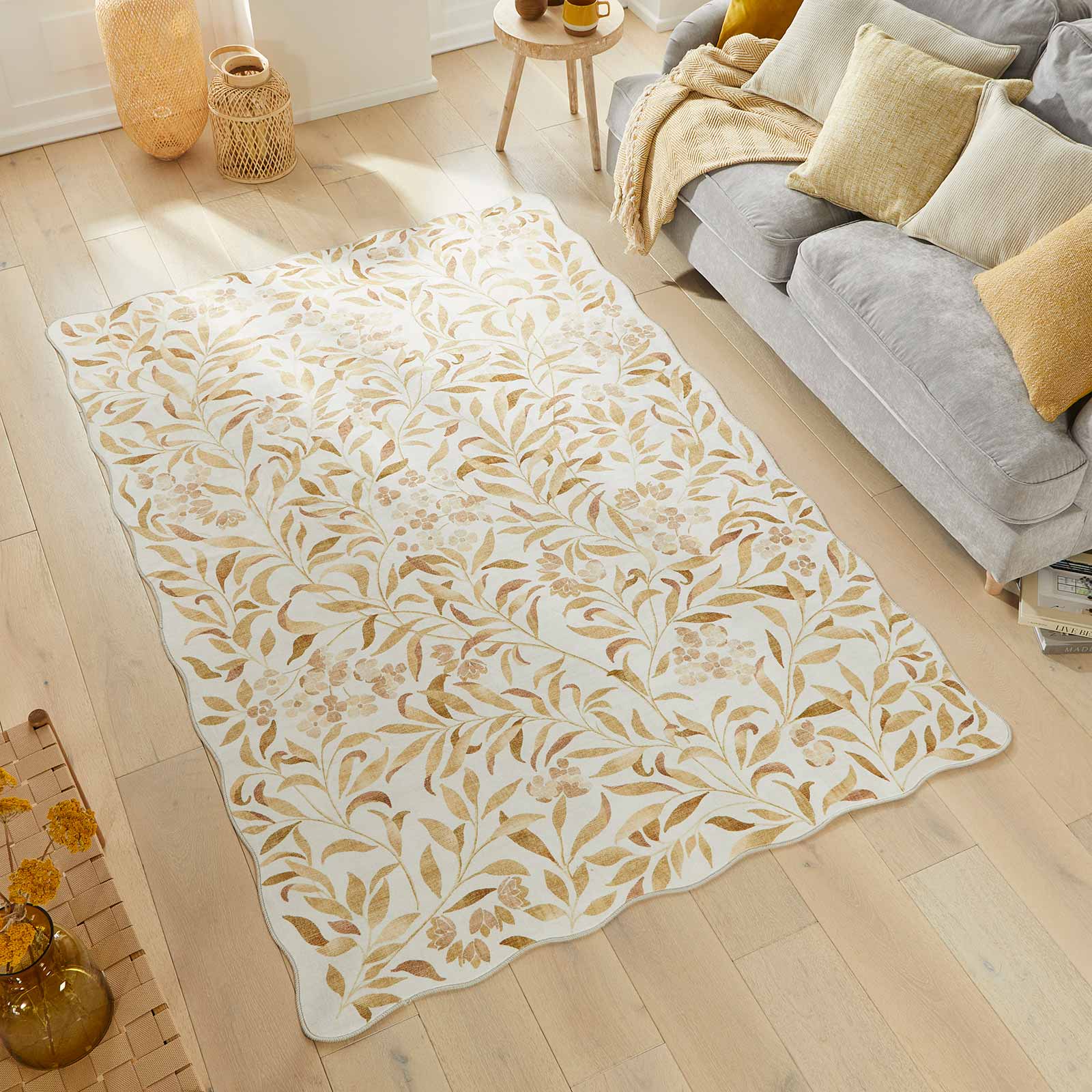 Concept Looms Teppich Liberty LIB302 IVORY GOLD 1