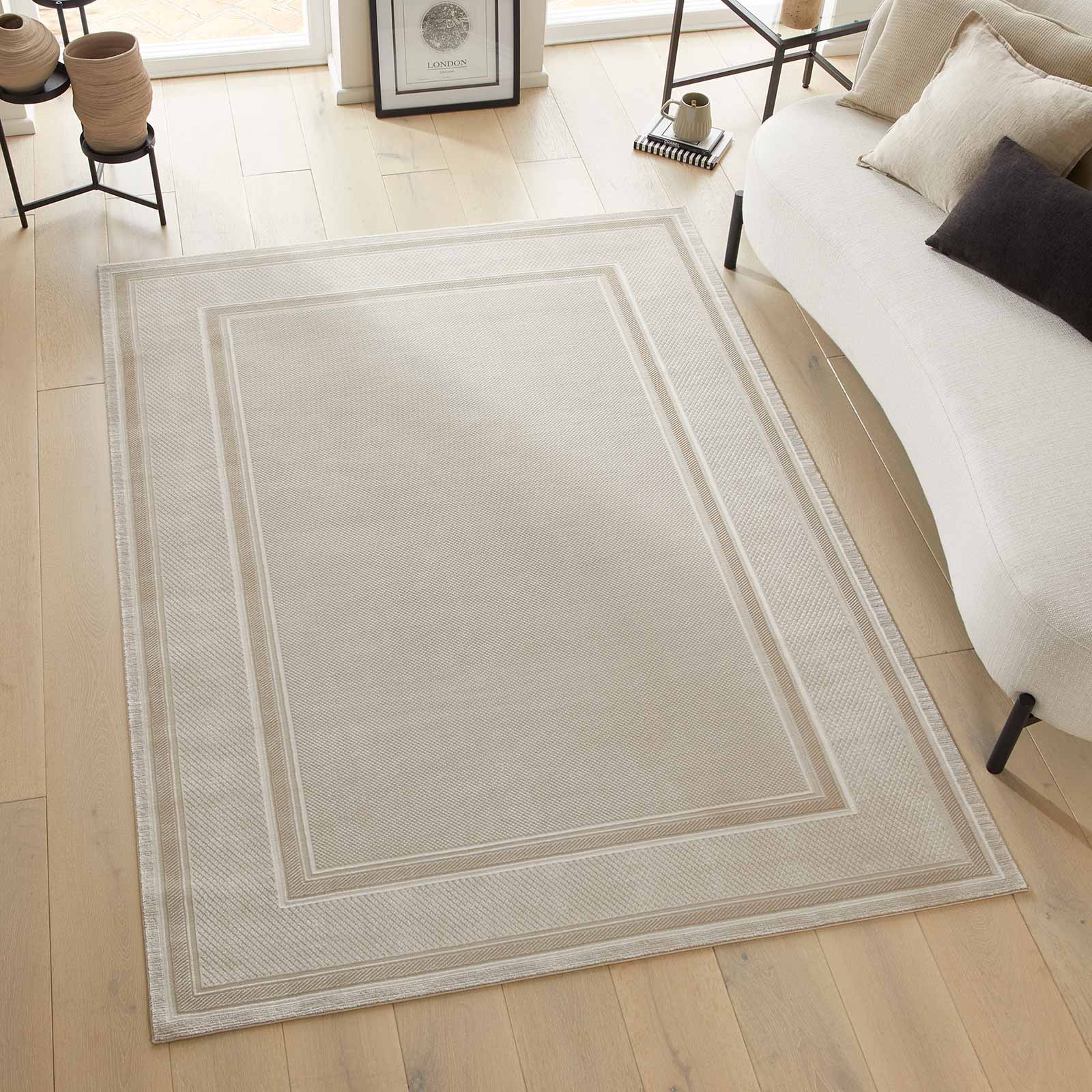 Concept Looms Teppich Olivia OLI101 CREAM BEIGE