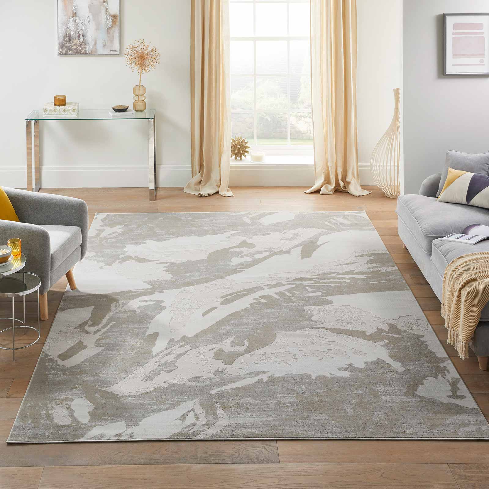 Concept Looms Teppich Skyline SK104 IVORY GREY 320x240cm 2