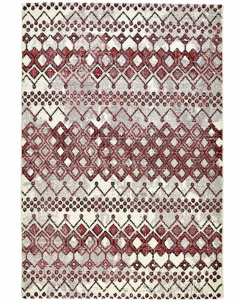Concept Looms Teppich Somerset SOM104 WHITE TERRACOTA frontal