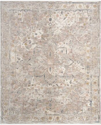 Nourison Teppich Antique Fusion ANF02 IVMTC IVORY MULTICOLOR 5x8 841491157756