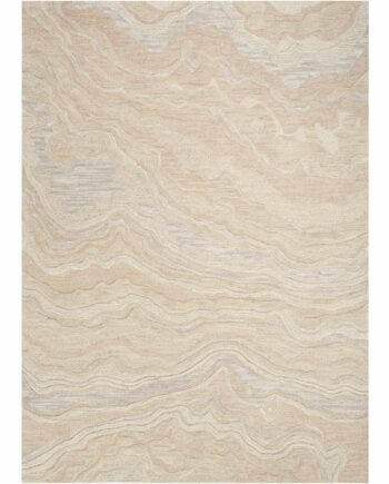 Nourison Teppich Graceful GRU01 BEIGE 5x7 099446939074