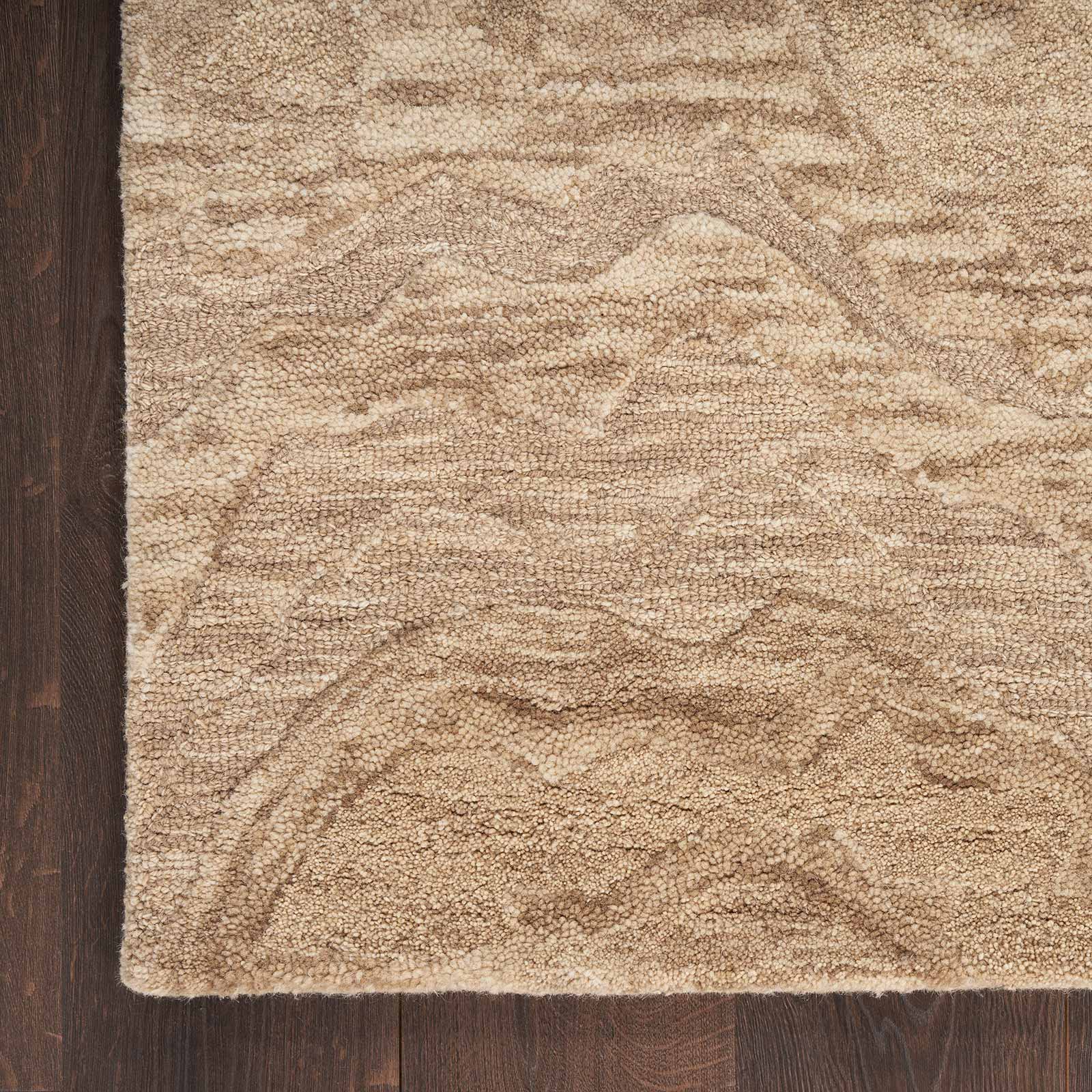 Nourison Teppich Graceful GRU01 TAUPE 5x7 099446939272 corner