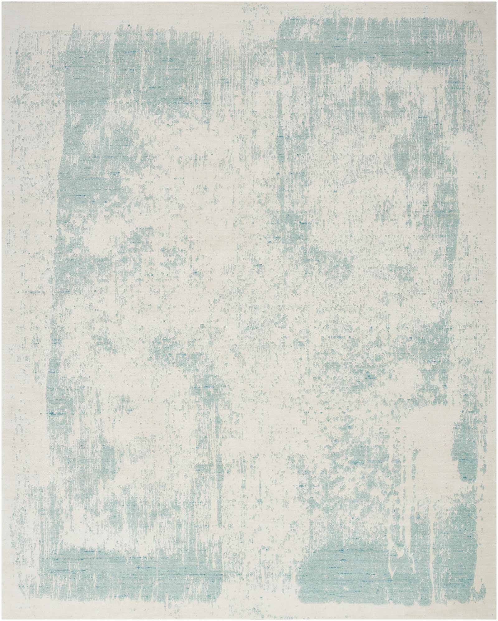 Nourison Teppich Harmony HAY02 IVAQU IVORY AQUA 8x10 099446936219