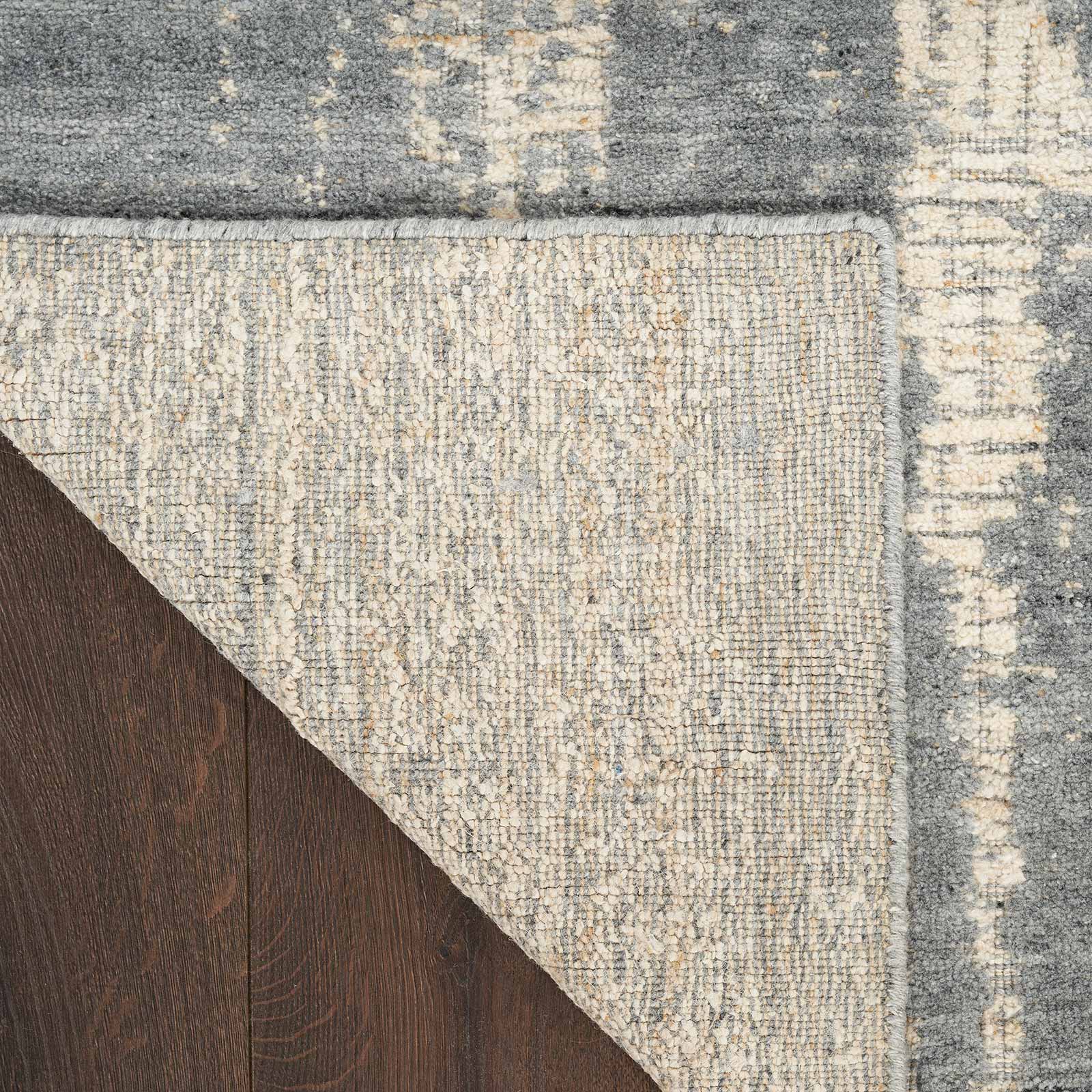 Nourison Teppich Harmony HAY03 SLTBG SLATE BEIGE 8x10 099446936257 corner B