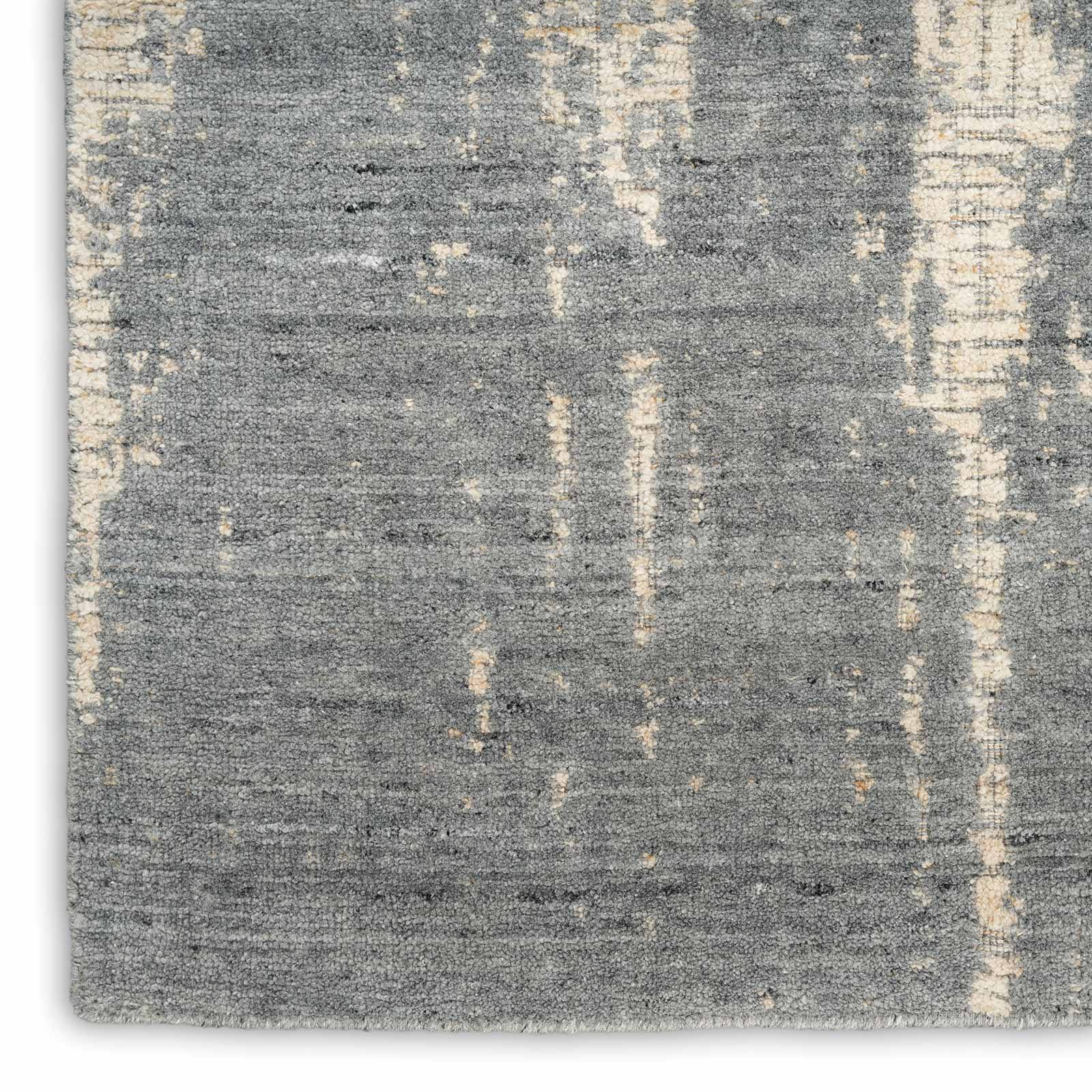 Nourison Teppich Harmony HAY03 SLTBG SLATE BEIGE 8x10 099446936257 corner W