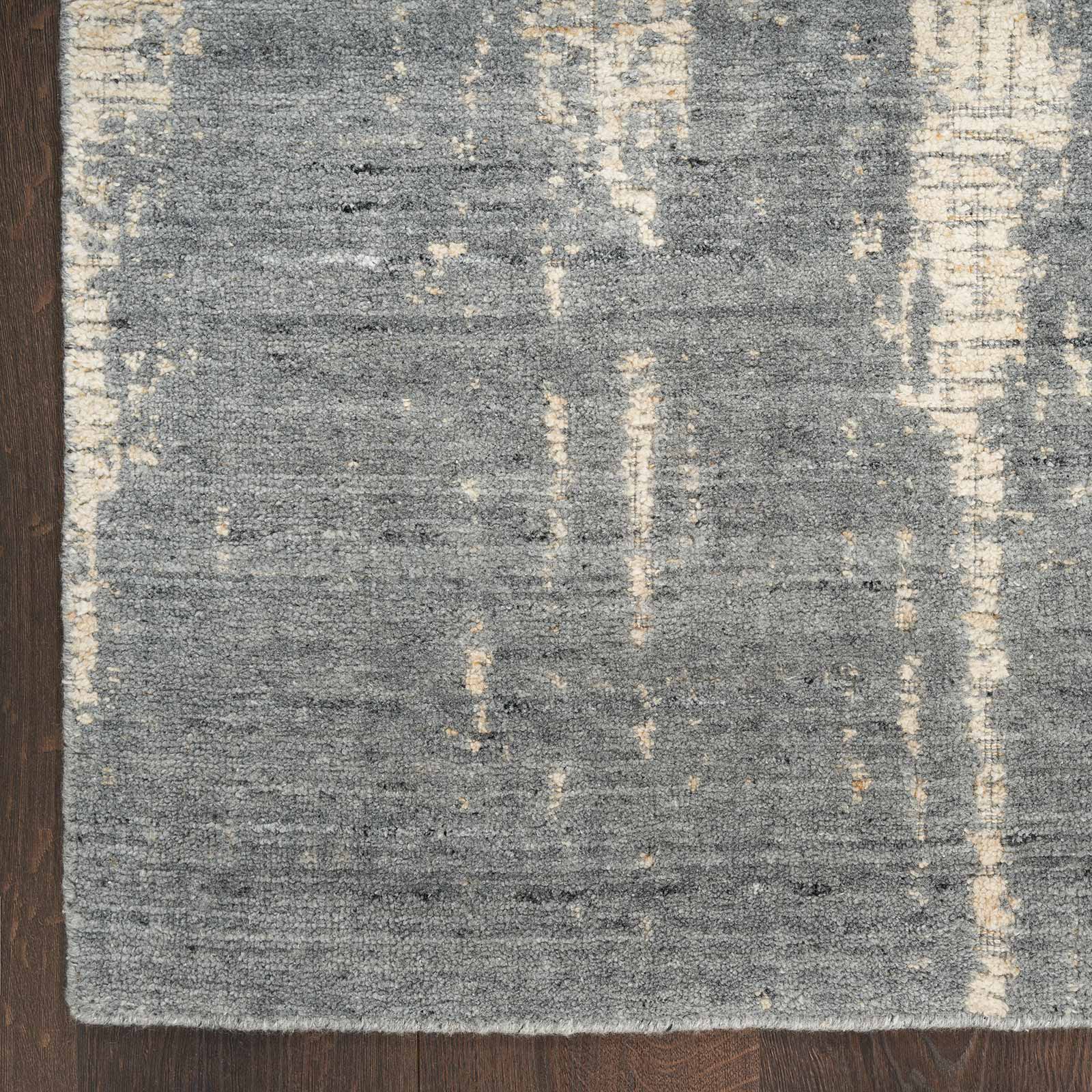 Nourison Teppich Harmony HAY03 SLTBG SLATE BEIGE 8x10 099446936257 corner