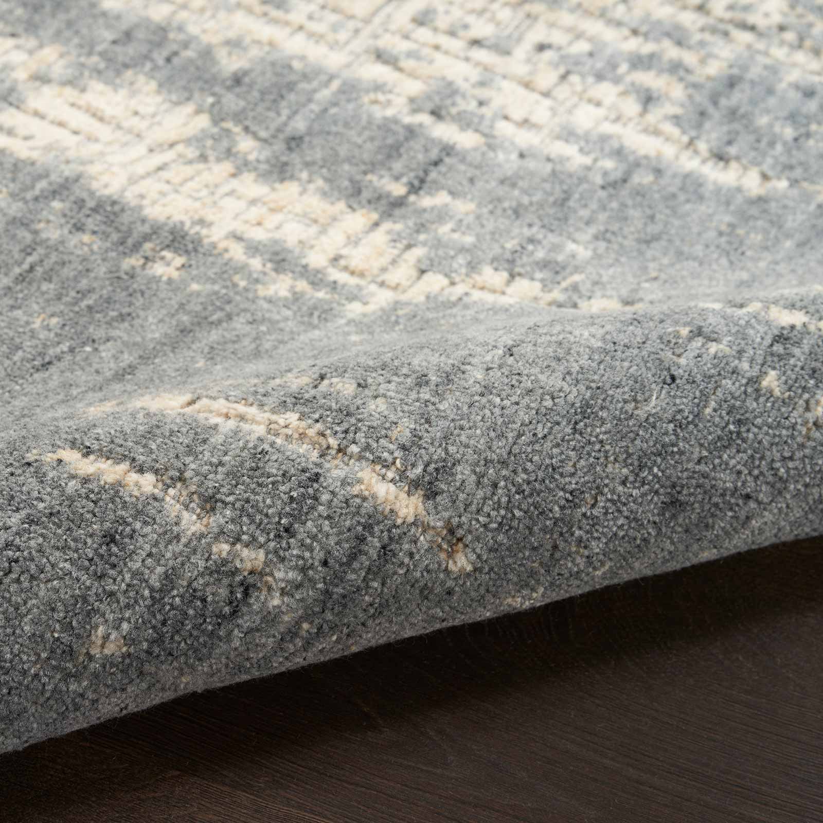 Nourison Teppich Harmony HAY03 SLTBG SLATE BEIGE 8x10 099446936257 texture 1