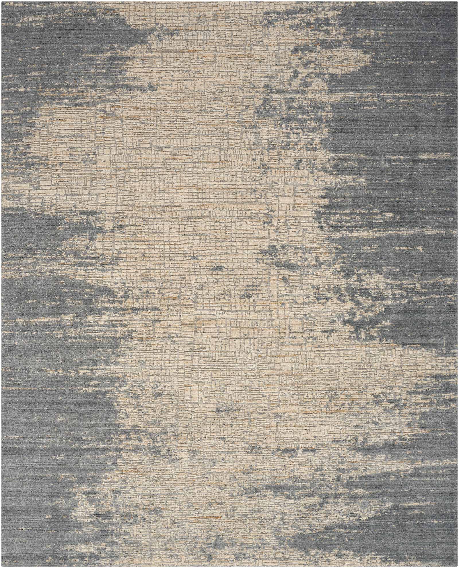 Nourison Teppich Harmony HAY03 SLTBG SLATE BEIGE 8x10 099446936257