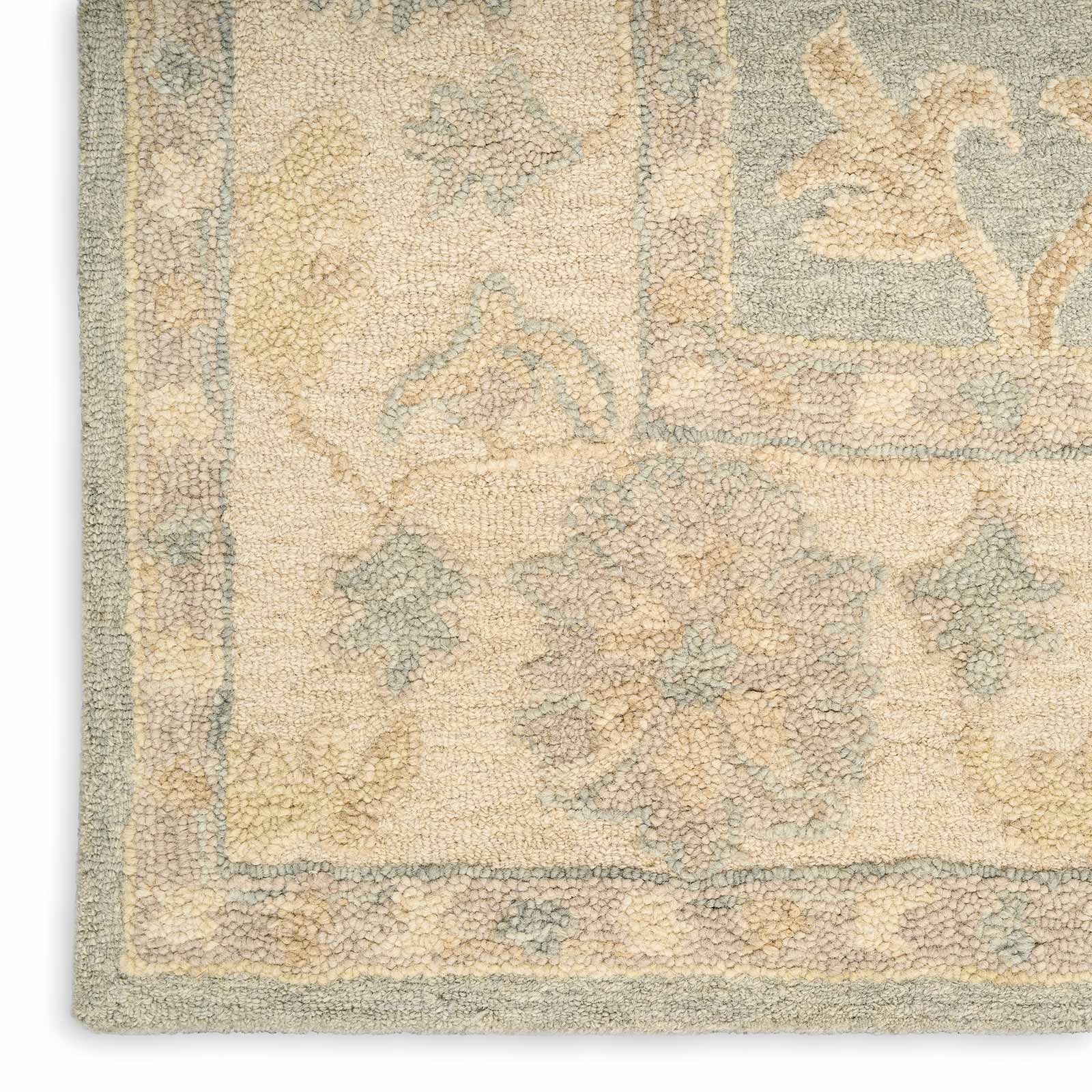 Nourison Teppich Maison MSO03 BLUIV BLUE IVORY 8x10 0841491129265 corner W