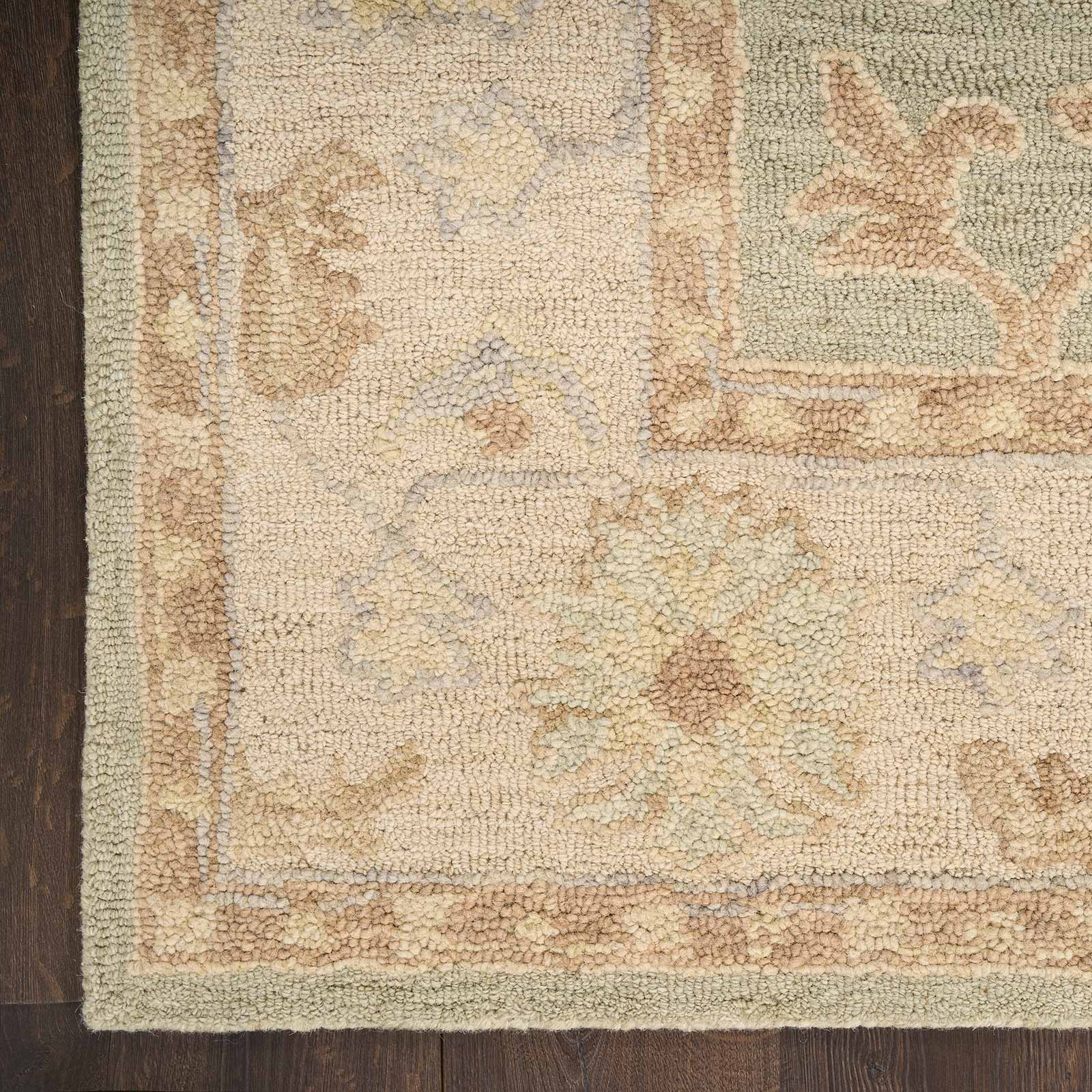 Nourison Teppich Maison MSO05 SAGIV SAGE IVORY 8x10 0841491129326 corner