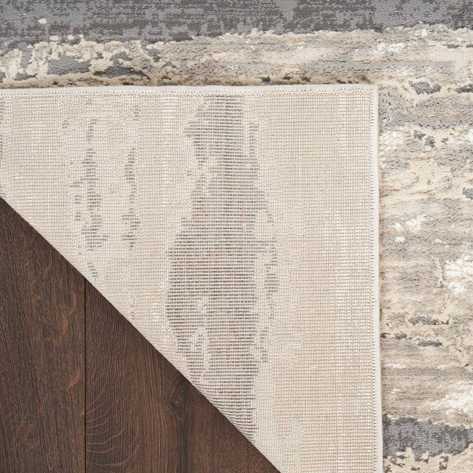 Nourison Teppich Sustainable Trends SUT03 IVMTC IVORY MULTICOLOR 5x7 099446954244 corner B