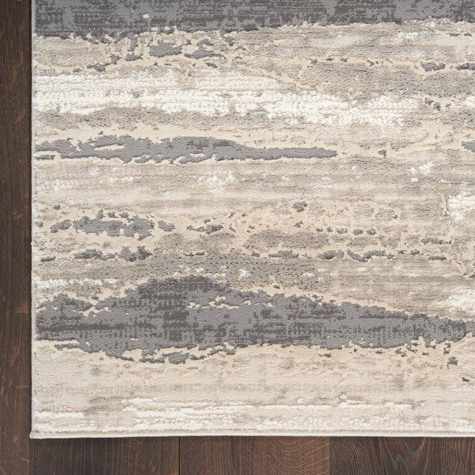 Nourison Teppich Sustainable Trends SUT03 IVMTC IVORY MULTICOLOR 5x7 099446954244 corner