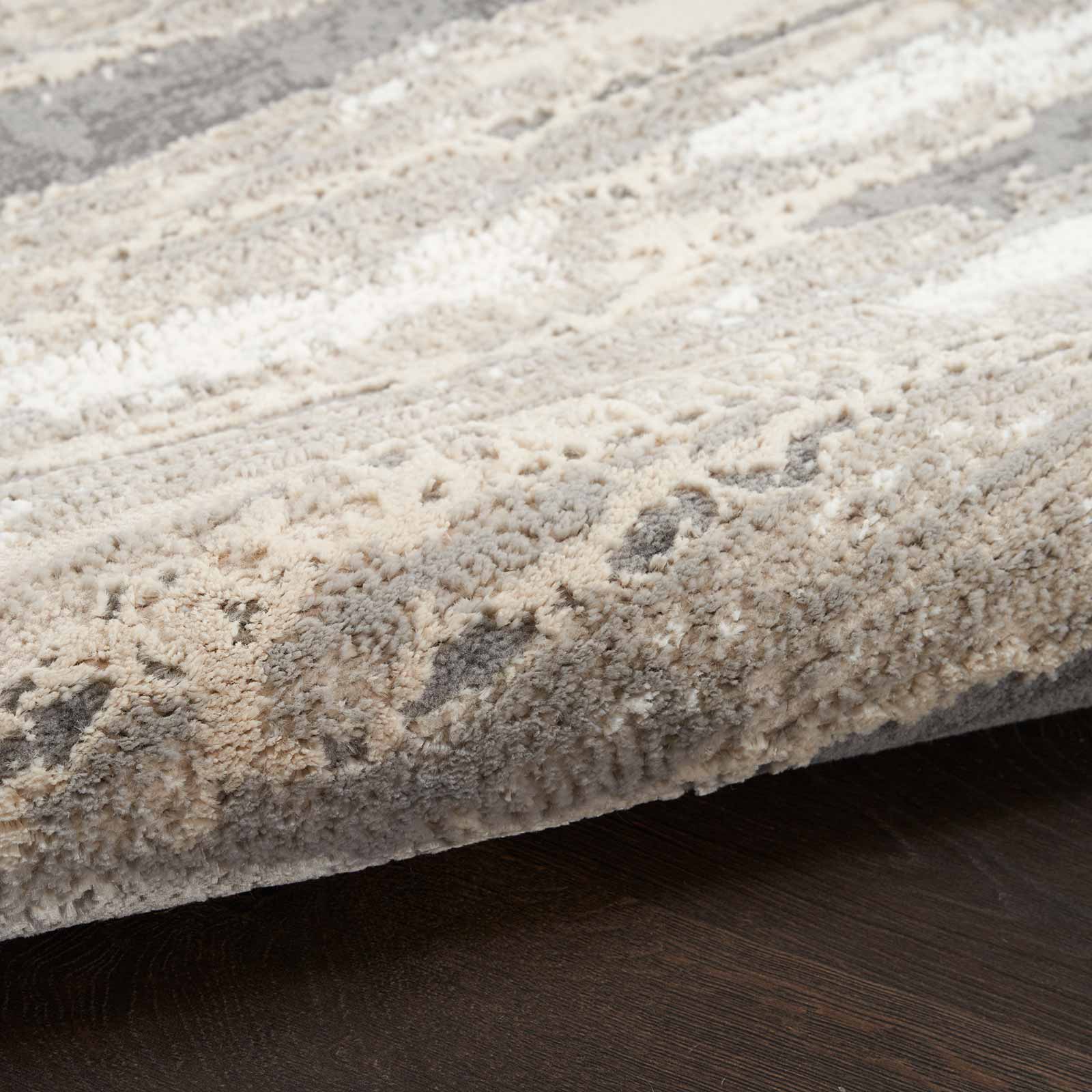 Nourison Teppich Sustainable Trends SUT03 IVMTC IVORY MULTICOLOR 5x7 099446954244 texture 1