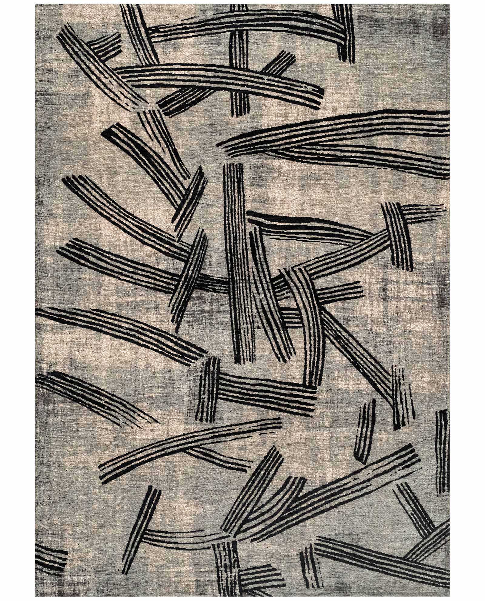 Louis De Poortere teppich Meditation 2066 Kanji Darkstreet