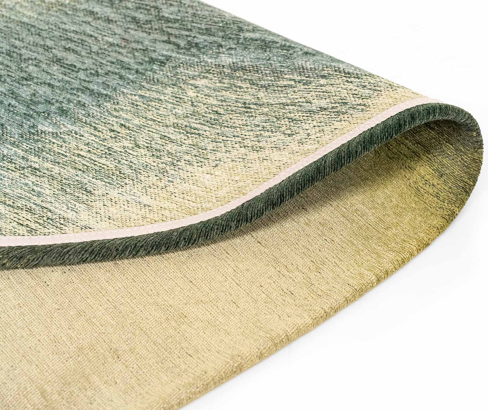 Louis De Poortere teppich Meditation 2092 Aquarelle Leaf back 3